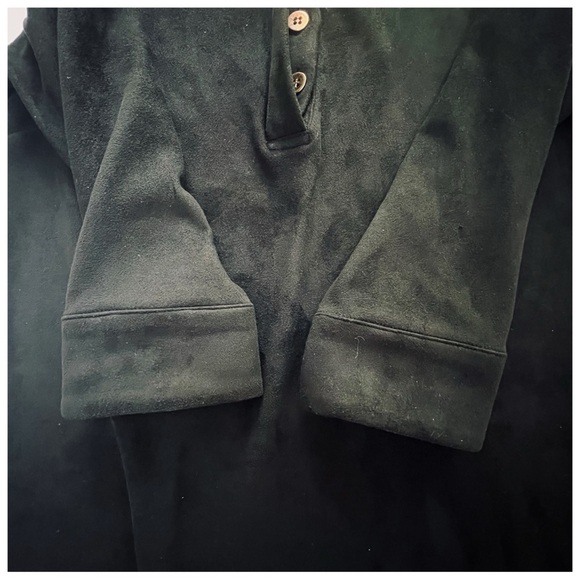 Gretchen Scott Women’s Black Faux Suede Dress Size Small - Picture 13 of 15